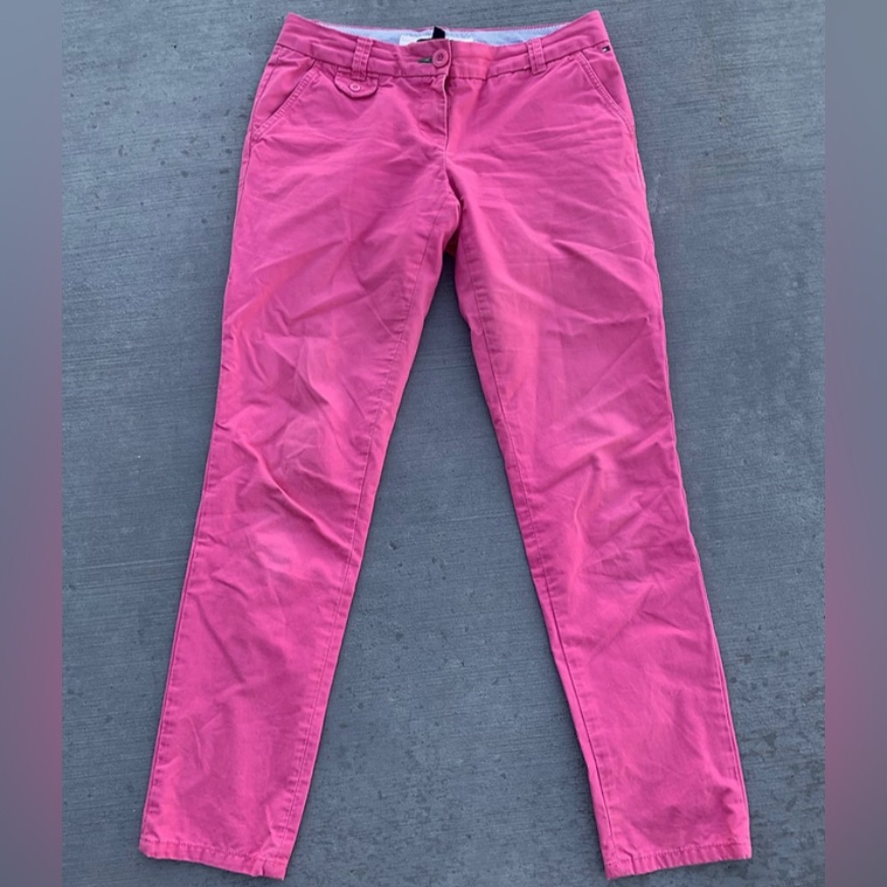 TOMMY HILFIGER Women’s Hot Pink Chino Pant Size 2